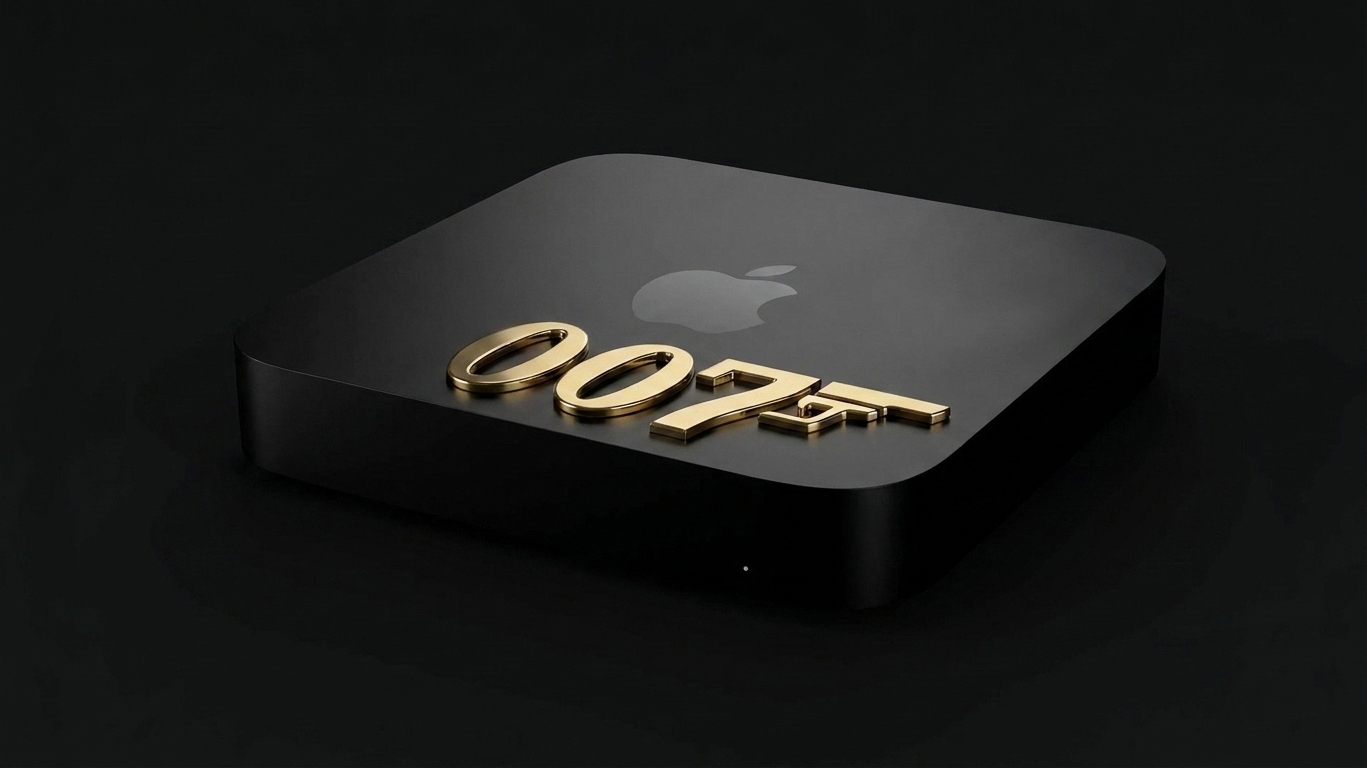 Mac mini with the 007 seal